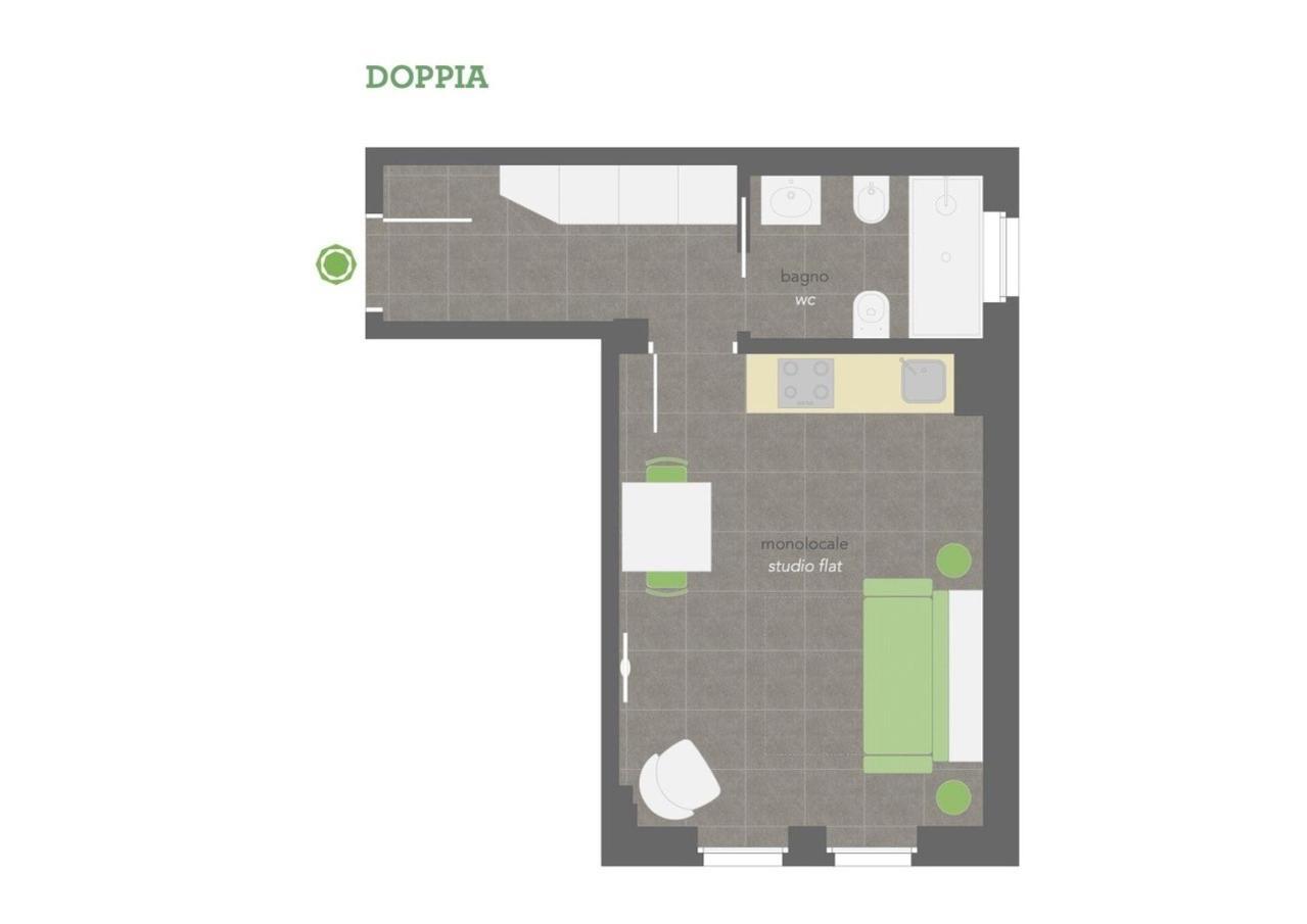 Cirene Apartments Milano Milão Exterior foto