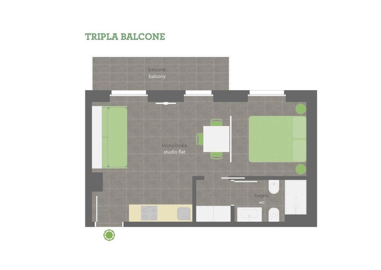 Cirene Apartments Milano Milão Exterior foto